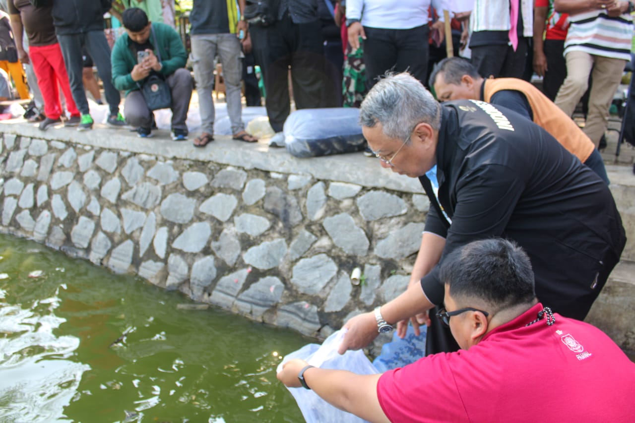 Kecamatan Serpong Utara Gelar Lomba Mancing. (tangselpos.id/irm)