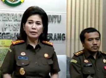 Tim dari Kejaksaan Kabupaten Tangerang saat konferinsi pers. Foto : Istimewa