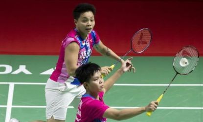 Apriyani Rahayu/Siti Fadia Silva Ramadhanti. (Ist)