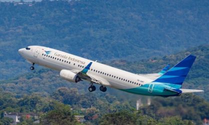 Pesawat Garuda Indonesia. (Ist)