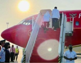 Presiden Joko Widodo bertolak ke Jawa Tengah untuk meninjau Industri Bateri Listrik di Batang. (Ist)