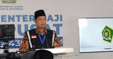 Juru Bicara PPIH Akhmad Fauzin di Asrama Haji Pondok Gede. Foto : Istimewa