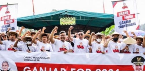 Milenial Yogya dukung Ganjar untuk Presiden 2024. Foto : Istimewa
