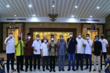 PB Porprov saat menggelar CDM meeting beberapa waktu yang lalu. (Ist)