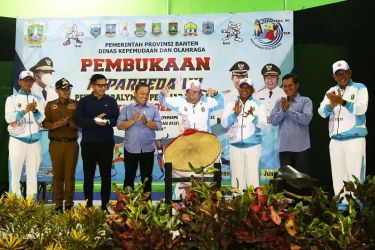 Pembukaan Peparpeda VII Provinsi Banten. Foto : Humas Pemprov Banten