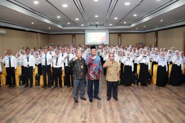 Pj Sekda Provinsi Banten saat membuka Pelatihan CPNS Gelombang V. Foto : Humas Pemprov Banten