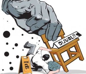 Ilustrasi Jual Beli Kursi Sekolah.