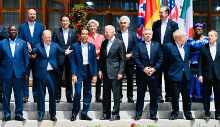 Para pemimpin Negara yang hadir pada KTT G7 di Jerman. (Ist)