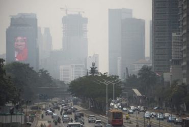 Kualitas udara di Jakarta pada siang hari. (Ist)