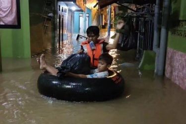 Banjir kembali melanda Jakarta. (Ist)