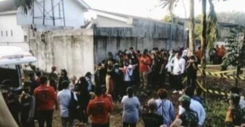 Suasana di area pemakaman Brigadir J di Jambi. (Ist)