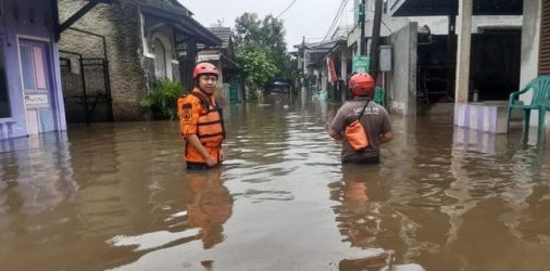 Beberapa Wilayah di Tangsel Masih Terendam Banjir. (Ist)