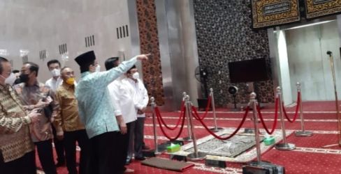 Cek Kesiapan Idul Adha, Anggota Wantimpres Sidak Ke Istiqlal. (Ist)