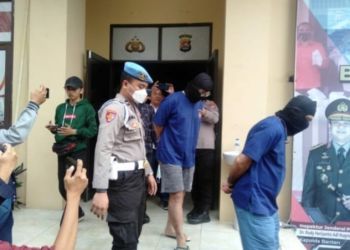 AH dan MK warga Iran otak sindikasi kanibal motor berhasil diamankan Polisi. (Ist)