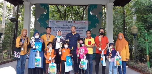 kemeriahan acara Hari Anak Nasional (HAN) 2022 di Tangsel. (ist)