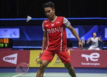 Ginting gagal melaju ke Semifinal, setelah dikalahkan Chico dalam babak perempat final. (Ist)