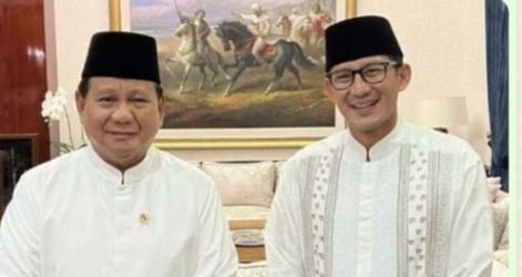 Prabowo Subianto dan Sandiaga Uno. Foto : Istimewa