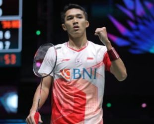 Jojo menang atas wakil India Parupalli berhak maju ke babak kedua Singapura Open 2022. Foto : Istimewa