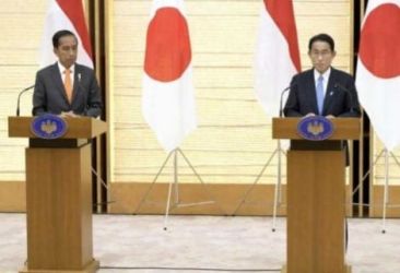 Presiden Joko Widodo dan PM Jepang Fumio Kishida saat memberikan konferensi pers. (Dok. Setpres)