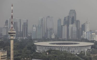 Kualitas udara Jakarta pada jam sibuk. (Ist)