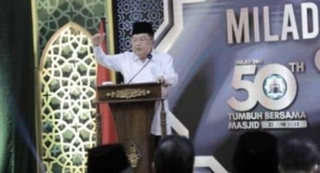 Pimpinan Pusat Dewan Masjid Indonesia HM  Jusuf Kalla. (Ist)
