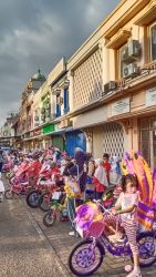 Kegiatan fun bike dalam rangka peringatan HAN 2022 Kota Tangsel. (tangselpos.id/ist)