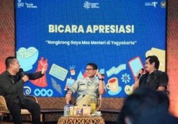 Menteri Pariwisata dan Ekonomi Kreatif Sandiaga Uno mengunjungi  pelaku Usaha Mikro, Kecil dan Menengah (UMKM) di Yogyakarta. (Ist)
