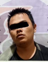 Polisi berhasil menangkap GN pengedar sabu dengan barang bukti 0.70 gram sabu. (Dok. Humas Polda Banten)