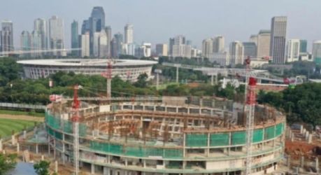 Gedung Multifunction Stadium di GOR Indoor Basket Senayan Komplek Gelora Senayan ditargetkan akan selesai Desember 2022. (Ist)