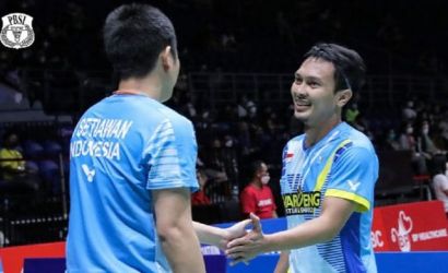 The Daddies menang atas wakil China berhak melaju ke final Malaysia Master 2022. (Ist)