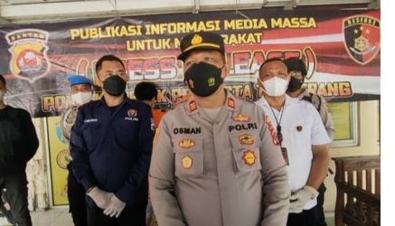 Kapolsek Kresek AKP Osman Sigalingging. Foto : Istimewa