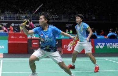 Pasangan ganda putri terbaik Indonesia Apriyani/Fadia maju ke tiket piasa Malaysia Open 2022. (Ist)