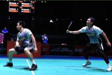 Pasangan ganda Indonesia Hendra/Ahsan. Foto : Istimewa