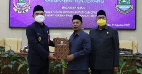Bupati Tangerang dan DPRD Kabupaten Tangerang mwnyetujui perubahan APBD tahun 2022. (Ist)