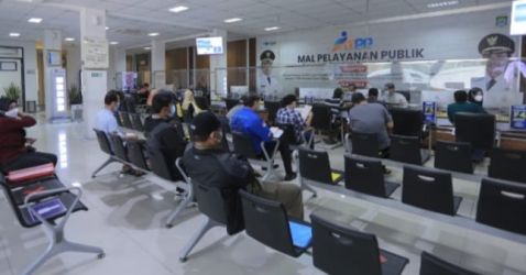 Suasana Mal Pelayanan Publik Kota Tangerang. (Ist)