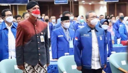 Ganjar Pranowo saat menghadiri acara PAN. (Ist)