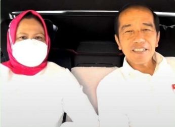 Presiden Jokowi beserta Ibu Negara Iriana. (Foto : Setpres)