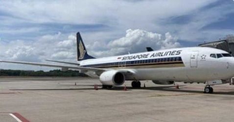 Pesawat Singapore Airlines. (Ist)