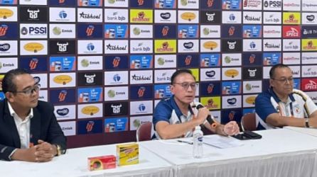 Ketua PSSI Mochamad Iriawan saat membuka Liga 2 Indonesia di Bandung pada Minggu (28/8). Foto : Istimewa