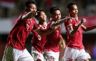 Timnas U 16 sukses melangkah ke final AFF setelah menang 5-4 lewat adu finalti atas Myanmar. (Ist)