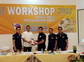 PSSI Banten menggelar Worksphop dan MCM di Kota Cilegon. Foto ; Istimewa