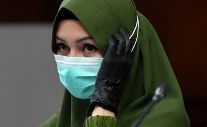 Pinangki Sirna Malasari salah satu napi koruptor yang bebas. (Ist)