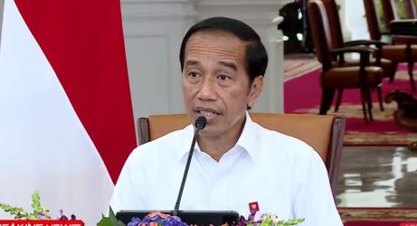 Presiden Jokowi saat pengumuman kenaikan BBM. (Foto : Setpres)