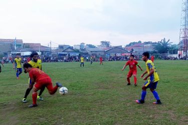 Pamulang lolos ke babak 8 besar usai menang tipis 1-0 dari Golok Setan, Kamis (1/9) sore.(Foto.dok.Panitia Bina Jaya Cup).