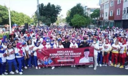 Sahabat Ganjar menggelar kegiatan di Kalbar dan DKI Jakarta pada Minggu (11/9/). Foto : Istimewa