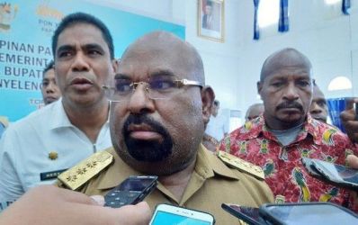 Gubernur Papua Lukas Enembe dicegah oleh KPK untuk bepergian ke luar negeri selama enam bulan. Foto : Istimewa