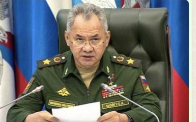 Menteri Pertahanan Rusia Sergey Shoigu. (Ist)