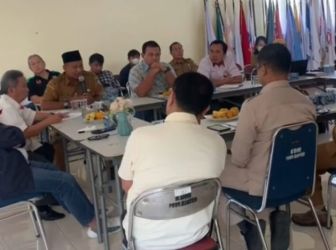 Rapat koordinasi terkait pelaksanaan Porprov Banten. (Ist)