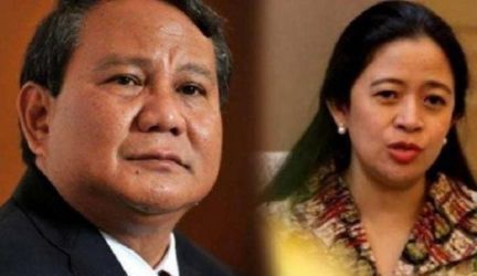 Prabowo Subianto dan Puan Maharani. (Ist)