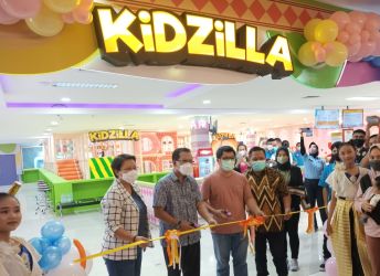 Launching New Concept Kidzilla Bintaro Plaza, Sabtu (15/10/22). (tangselpos.id/lim)